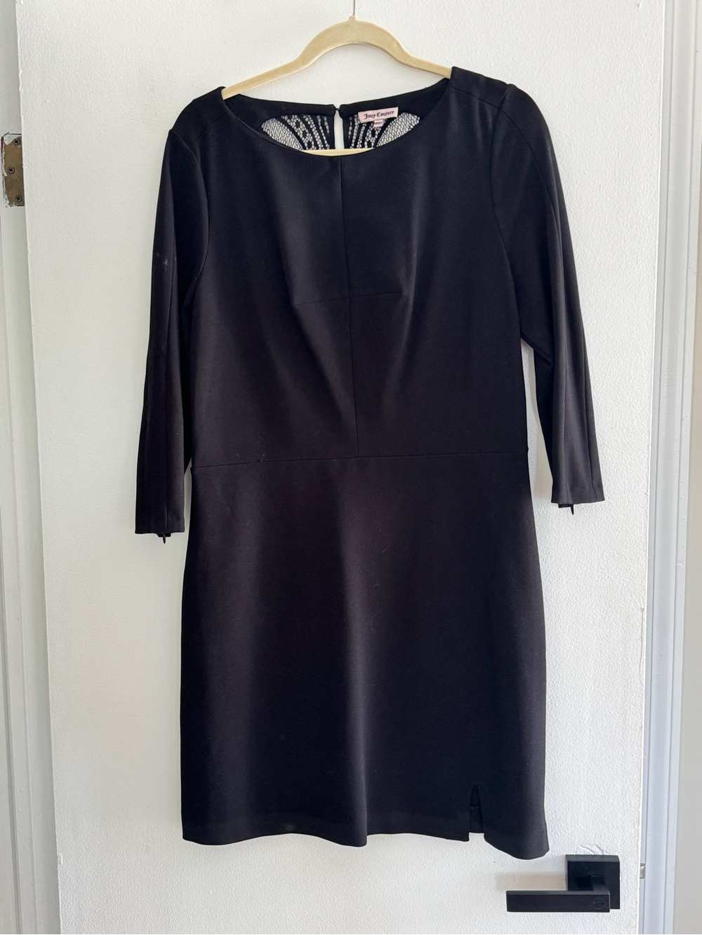 Juicy Couture Lace Back Little Black Dress